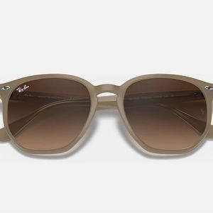 Ray-Ban beige sunglasses